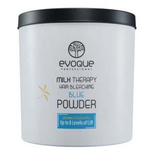 Evoque Milk Therapy Bleaching Blue Powder: Ψυχρό Άνοιγμα έως 8 Τόνους με Άριστη Προστασία (1000g)